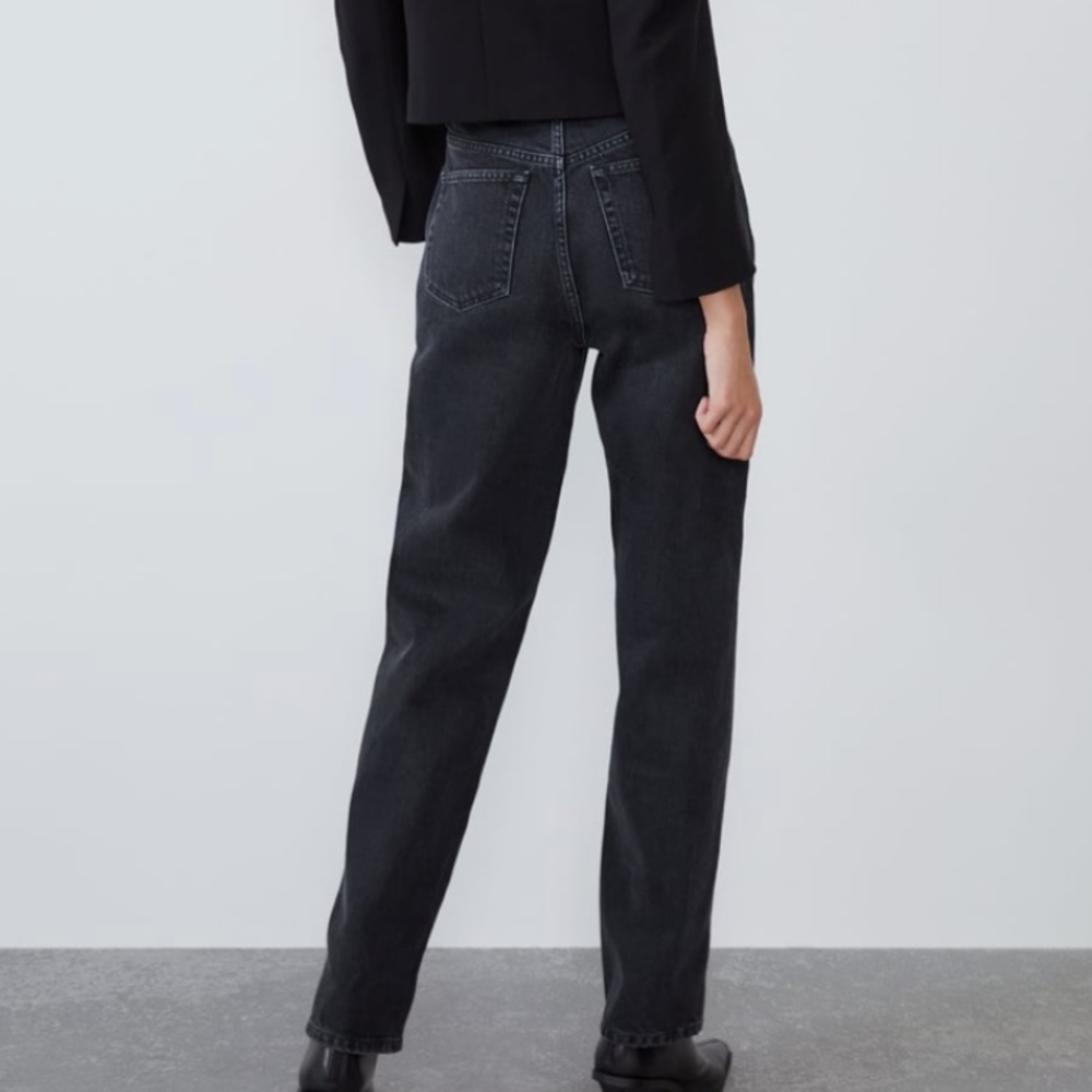 NWT ZARA 90’s STRAIGHT JEANS - Picture 3 of 4